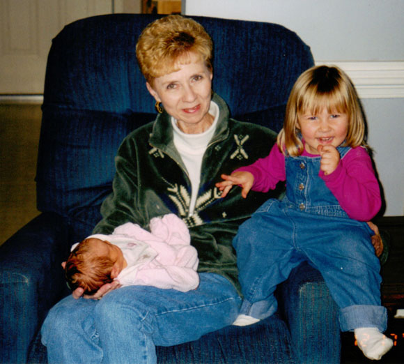 Mother-and-girls