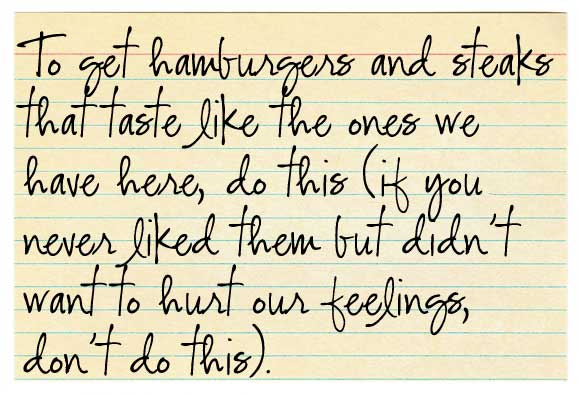 hamburgers