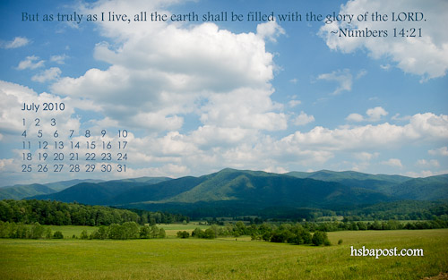Post image for July Desktop Wallpaper Available at The Homeschool Post