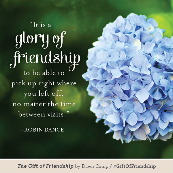 Robin Dance The Gift of Friendship #GiftofFriendship